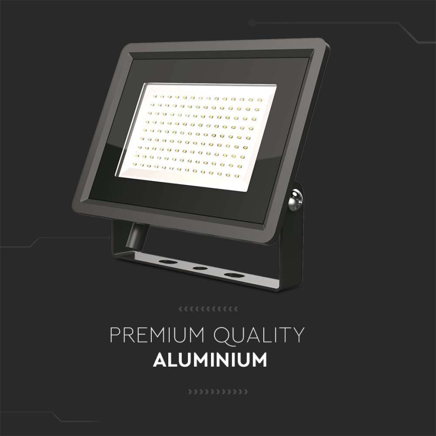 Екстериорен LED прожектор LED/200W/230V 6500K IP65 черен