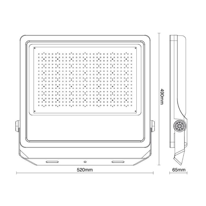 Екстериорен LED прожектор PROFI PLUS LED/400W/230V 5000K IP66