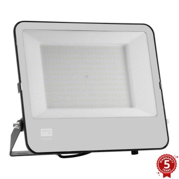 Екстериорен LED прожектор SAMSUNG CHIP LED/200W/230V 6500K IP65 черен