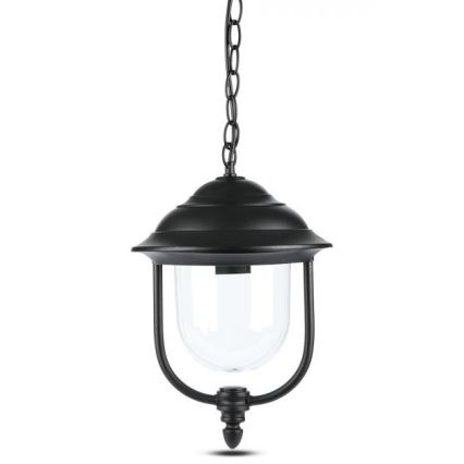 Екстериорен пендел 1xE27/60W/230V IP44 черен