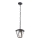 Екстериорен пендел SURVA 1xE27/60W/230V IP44 черен