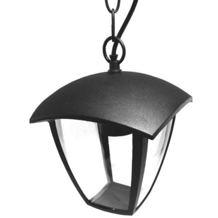 Екстериорен пендел SURVA 1xE27/60W/230V IP44 черен