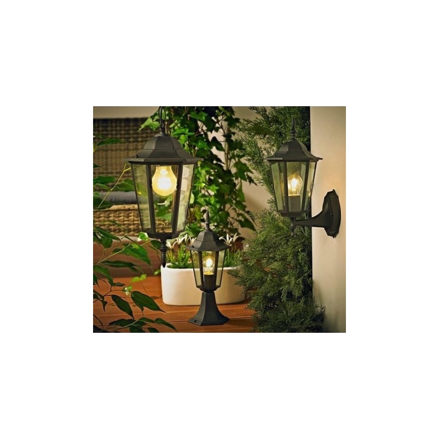 Екстериорен полилей 1xE27/20W/230V IP43 черен