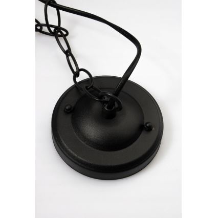 Екстериорен полилей 1xE27/20W/230V IP43 черен