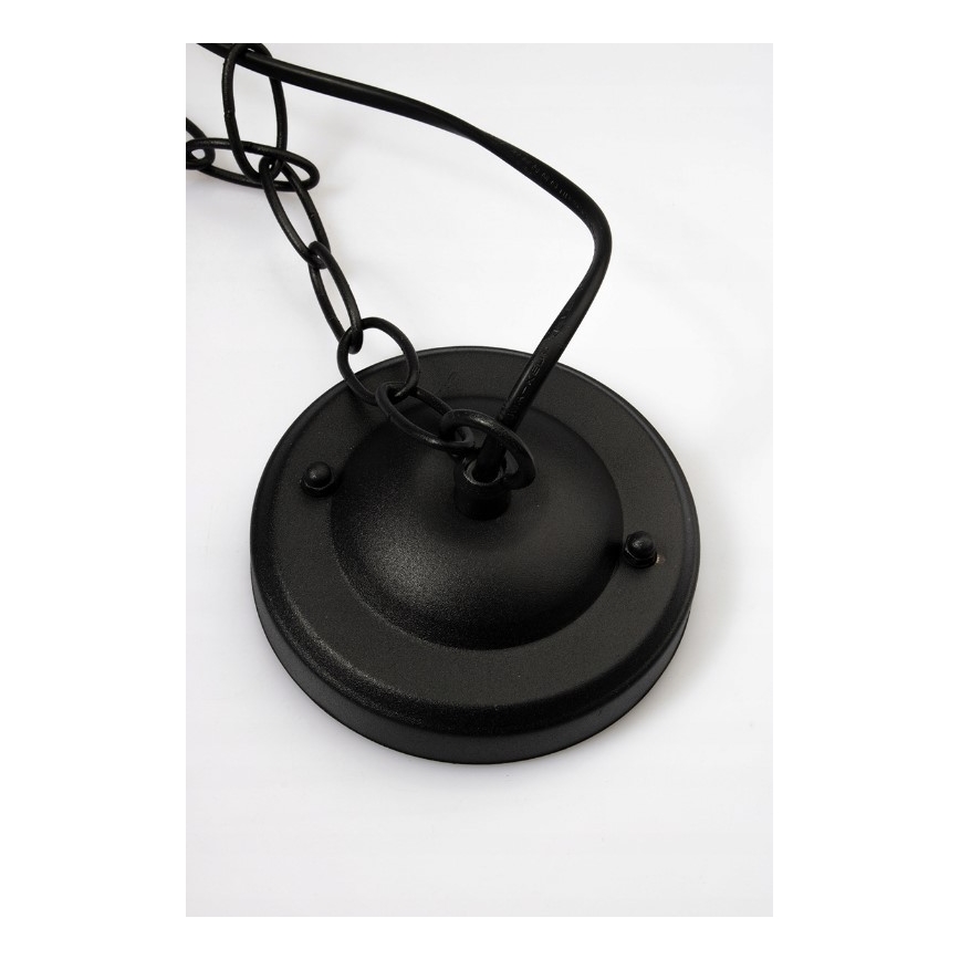 Екстериорен полилей 1xE27/20W/230V IP43 черен