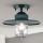 Екстериорен полилей за повърхностен монтаж EDWARD 1xE27/60W/230V IP44 зелен