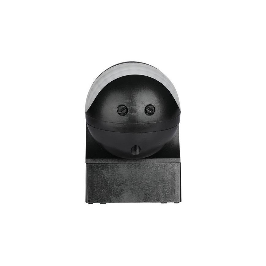 Екстериорен сензор за движение 230V IP44 черен