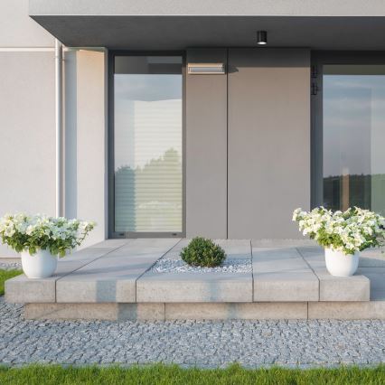 Екстериорен спот 1xGU10/35W/230V IP54 кръгъл черен