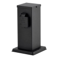 Екстериорен стълб с контакти 2Z SCHUKO 230V антрацит IP44