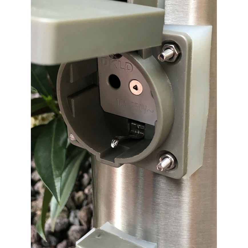Екстериорен стълб с контакти SYDNEY 4Z SCHUKO 230V IP44