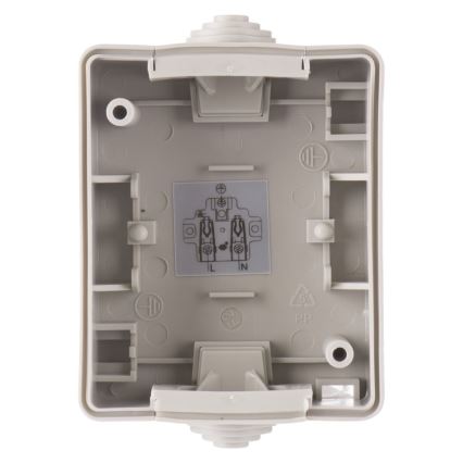 Екстериорен контакт FRENCH 250V / 16A IP54