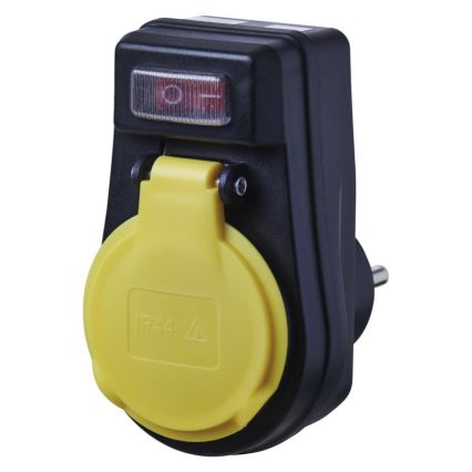 Екстериорен контакт с превключвател FRENCH 250V/16A IP44