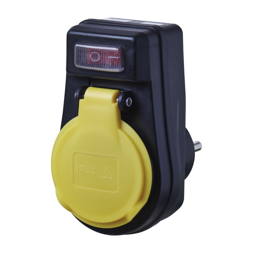 Екстериорен контакт с превключвател FRENCH 250V/16A IP44