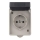 Екстериорен контакт SCHUKO 250V/16A IP44