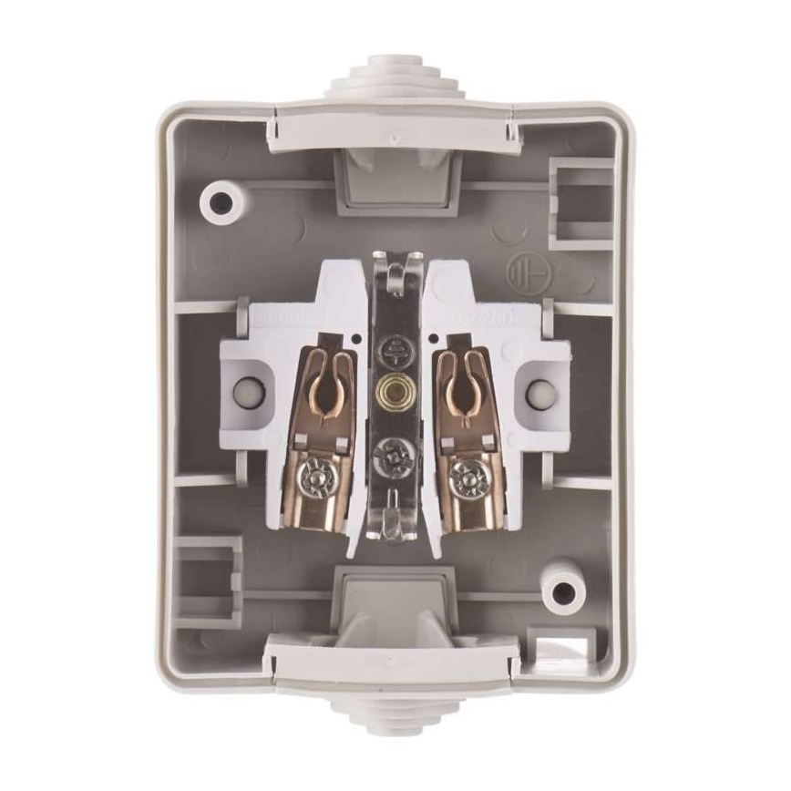 Екстериорен контакт SCHUKO 250V/16A IP44