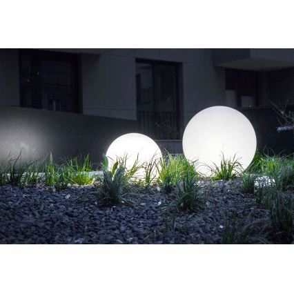 Екстериорна декоративна лампа GARDEN BALL 1xE27/40W/230V IP65 ⌀ 25 см