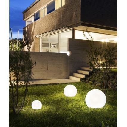 Екстериорна декоративна лампа GARDEN BALL 1xE27/40W/230V IP65 ⌀ 25 см