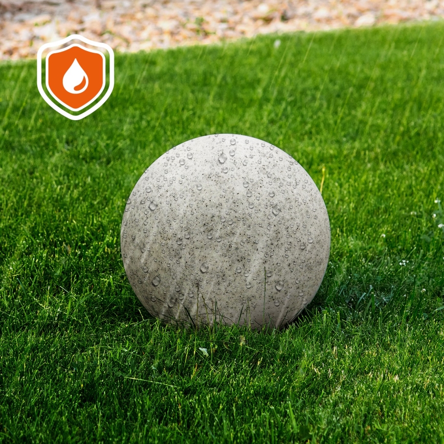 Екстериорна декоративна лампа GARDEN BALL 1xE27/40W/230V IP65 ⌀ 25 см