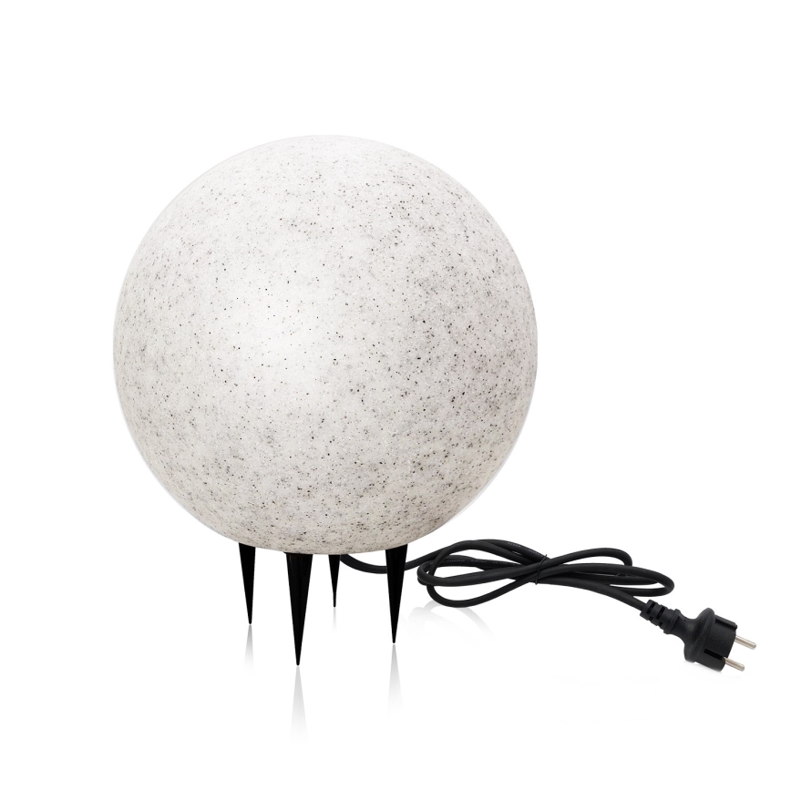 Екстериорна декоративна лампа GARDEN BALL 1xE27/40W/230V IP65 ⌀ 25 см