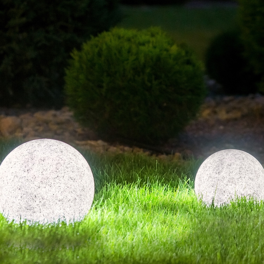 Екстериорна декоративна лампа GARDEN BALL 1xE27/40W/230V IP65 ⌀ 28 см