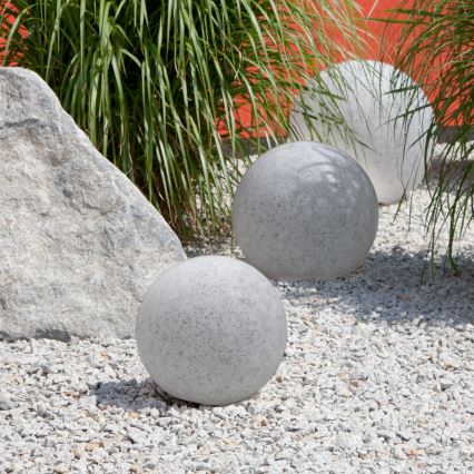 Екстериорна декоративна лампа GARDEN BALL 1xE27/40W/230V IP65 ⌀ 28 см