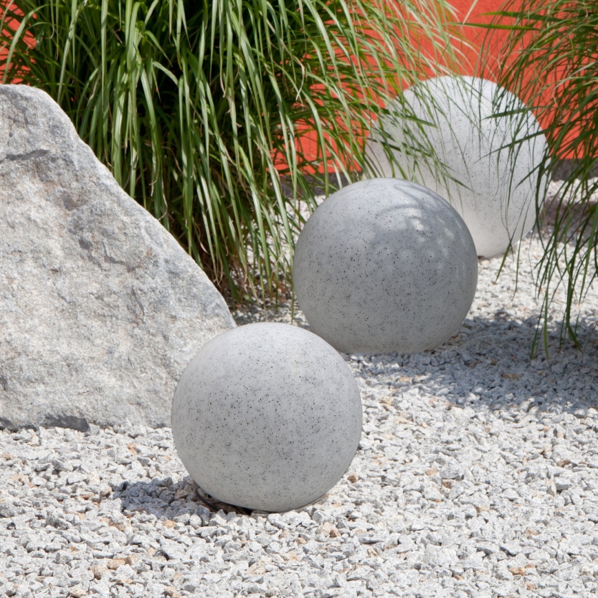 Екстериорна декоративна лампа GARDEN BALL 1xE27/40W/230V IP65 ⌀ 28 см