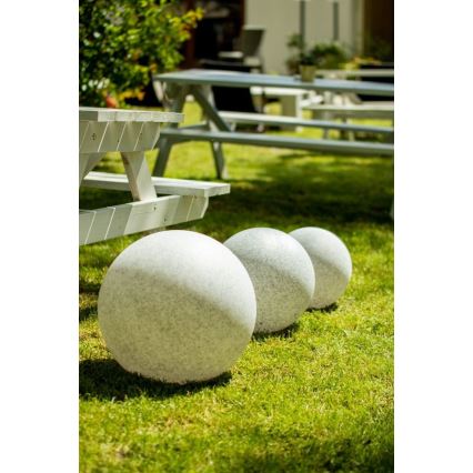 Екстериорна декоративна лампа GARDEN BALL 1xE27/40W/230V IP65 ⌀ 38 cм