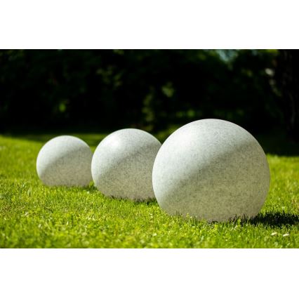 Екстериорна декоративна лампа GARDEN BALL 1xE27/40W/230V IP65 ⌀ 38 cм