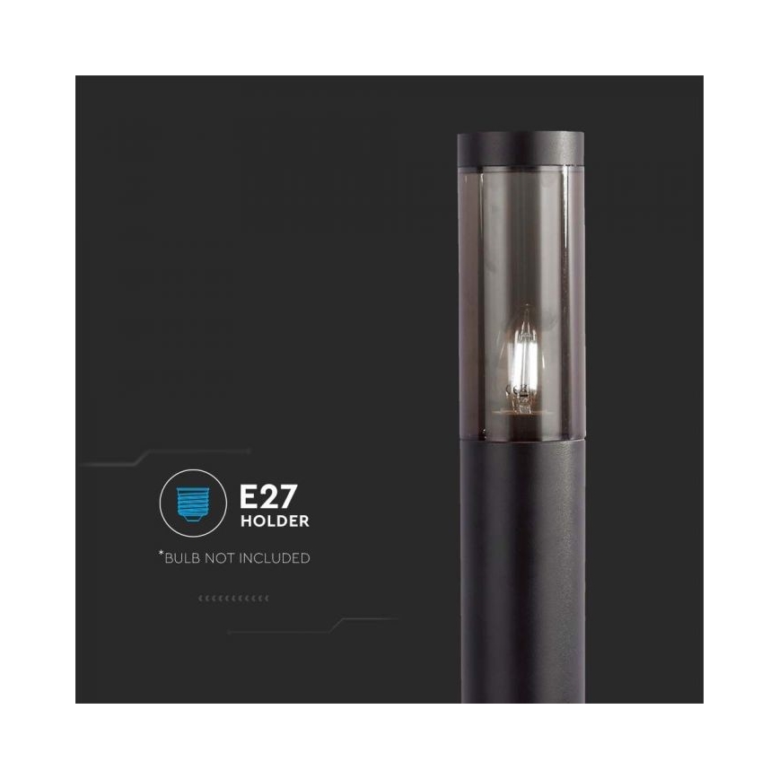 Екстериорна лампа 1xE27/18W/230V IP44 100 cm