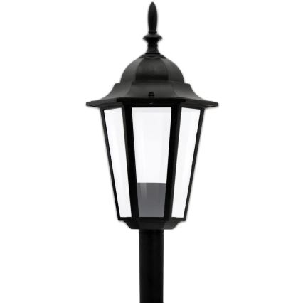 Екстериорна лампа 1xE27/20W/230V IP43 96,5 см черен