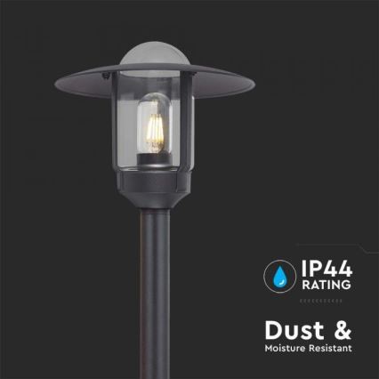 Екстериорна лампа 1xE27/60W/230V IP44 черен