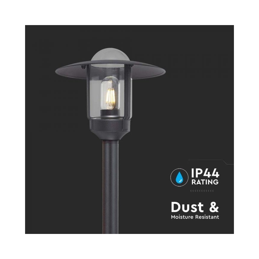 Екстериорна лампа 1xE27/60W/230V IP44 черен