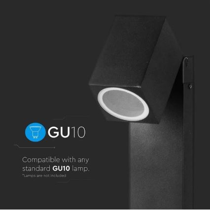 Екстериорна лампа 1xGU10/35W/230V IP44