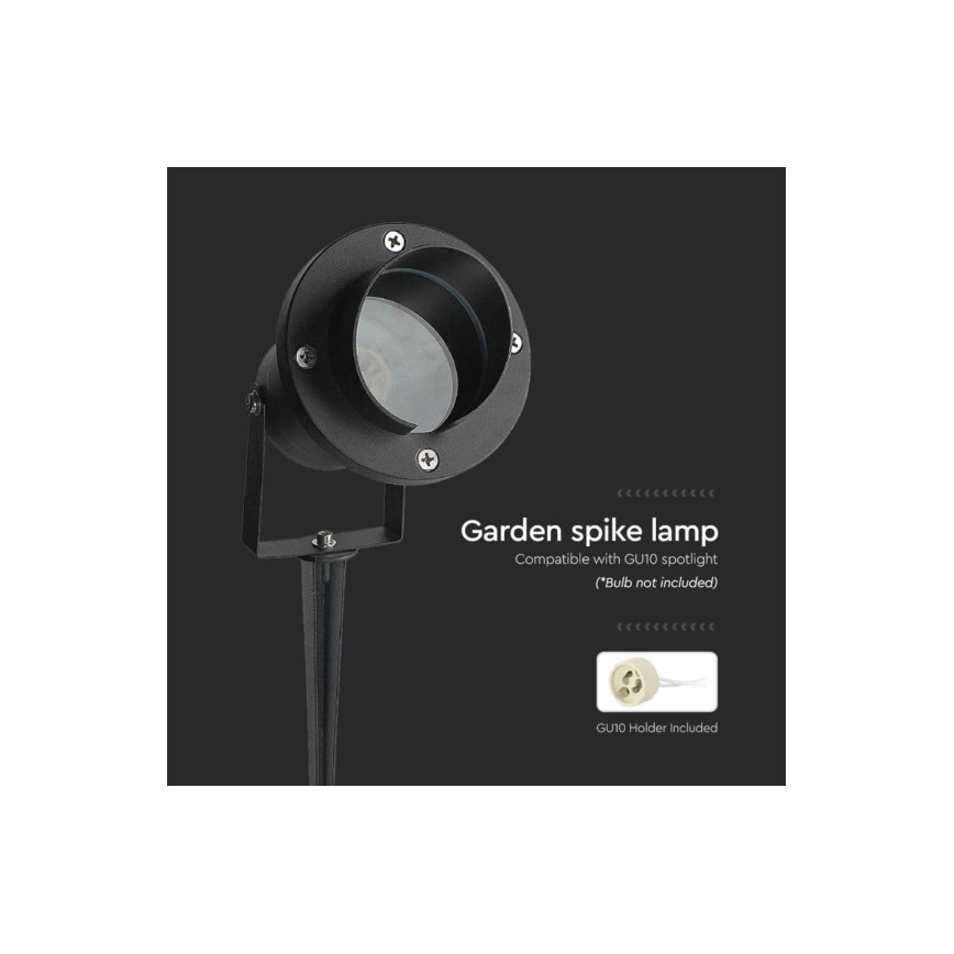 Екстериорна лампа 1xGU10/35W/230V IP65