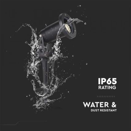 Екстериорна лампа 1xGU10/35W/230V IP65