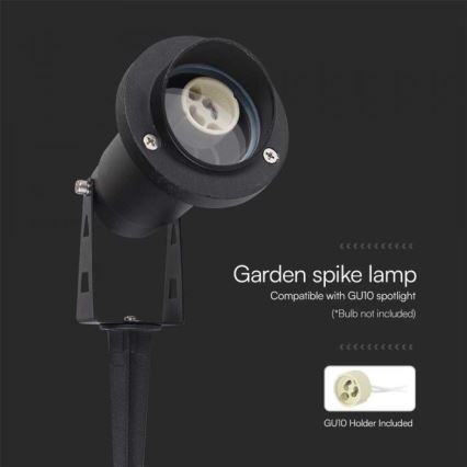 Екстериорна лампа 1xGU10/35W/230V IP65