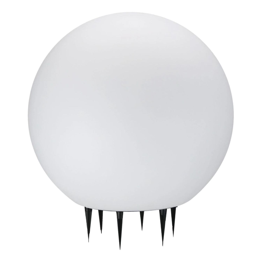 Екстериорна лампа ARGENTO 1xE27/15W/230V Ø 40 см IP65 бял