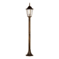 Екстериорна лампа ARRAIA 1xE27/15W/230V IP44 бронзова патина