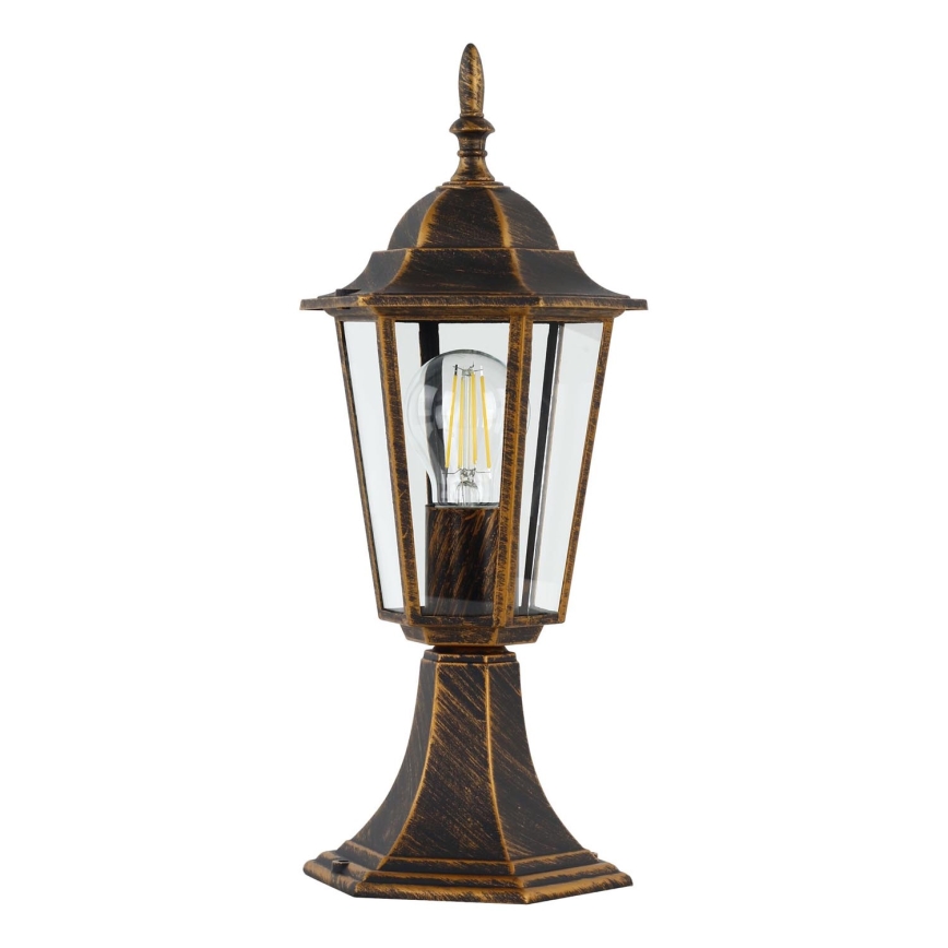 Екстериорна лампа ARRAIA 1xE27/15W/230V IP44 бронзова патина