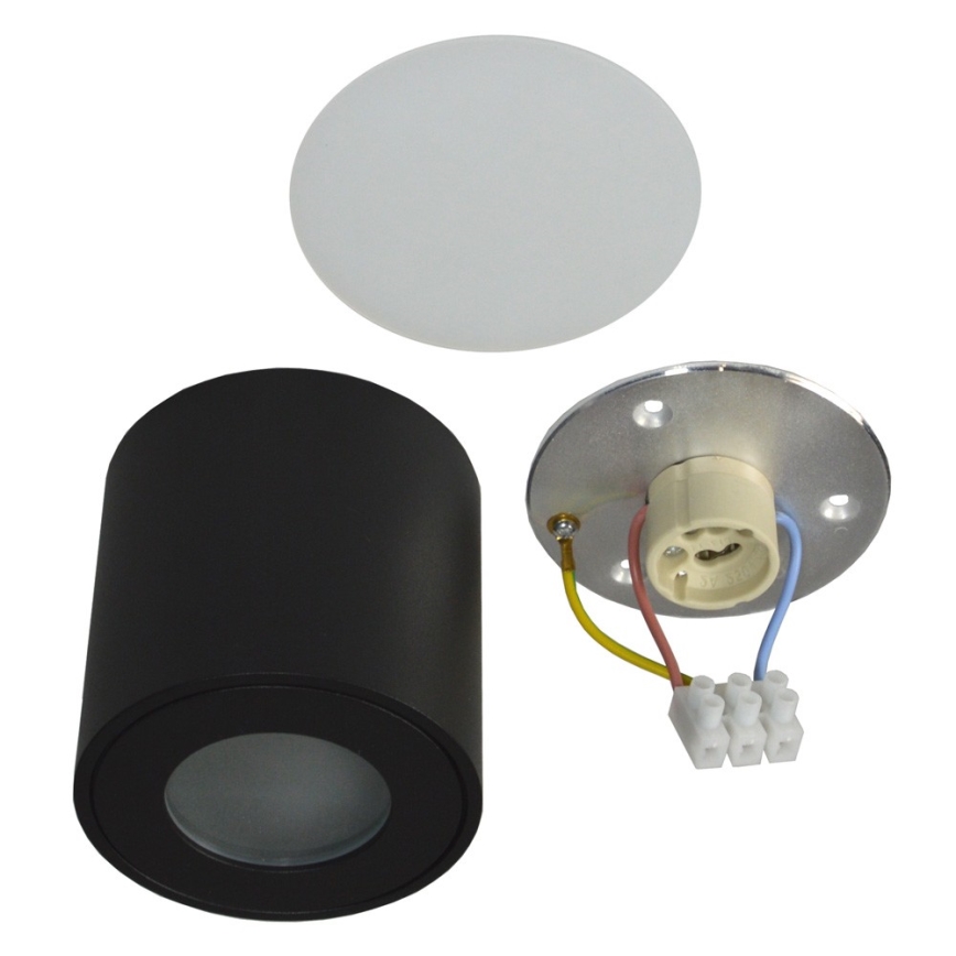 Екстериорна лампа FARA 1xGU10/50W/230V IP54 черна