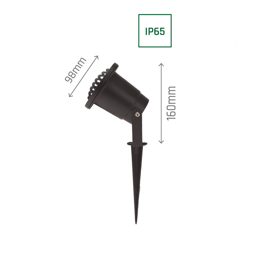 Екстериорна лампа FLORI RAY 1xGU10/6W/230V IP65