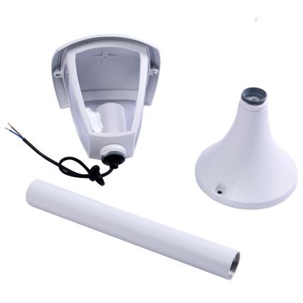 Екстериорна лампа FOX 1xE27/40W/230V IP44 бяла