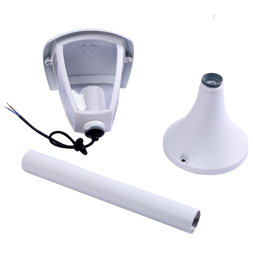 Екстериорна лампа FOX 1xE27/40W/230V IP44 бяла