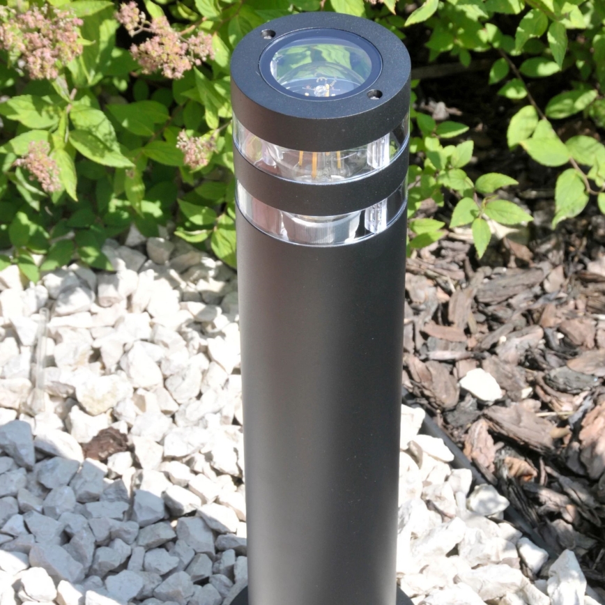 Екстериорна лампа RINO 1xE27/12W/230V IP54 44 см черен
