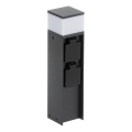 Екстериорна лампа с 2 контакта DASTEN 1xG9/11W/230V 30 см IP44 черен