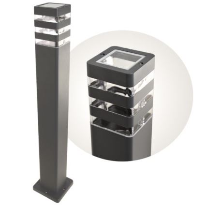 Екстериорна лампа SANTA 1xE27/60W/230V IP54 79,5 см антрацит