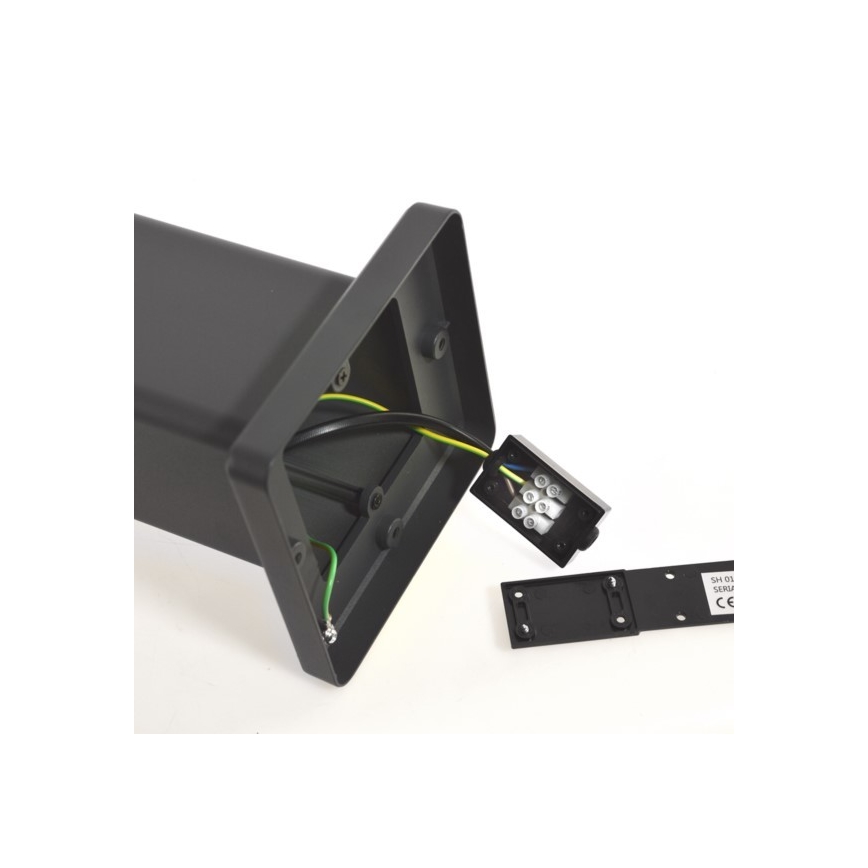 Екстериорна лампа SANTA 1xE27/60W/230V IP54 79,5 см черен