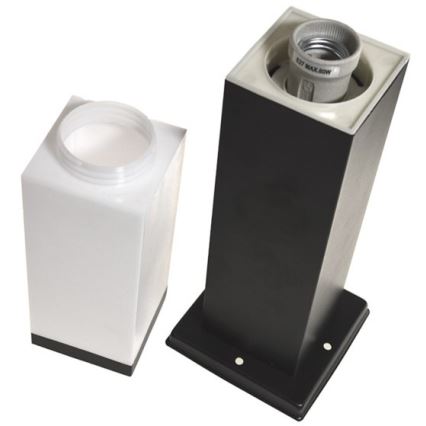 Екстериорна лампа SOPPA 1xE27/60W/230V IP44 45 см черен