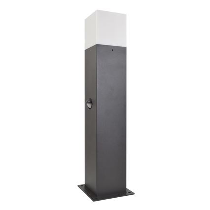 Екстериорна лампа със сензор NEW YORK 1xE27/12W/230V IP44 44 см антрацит