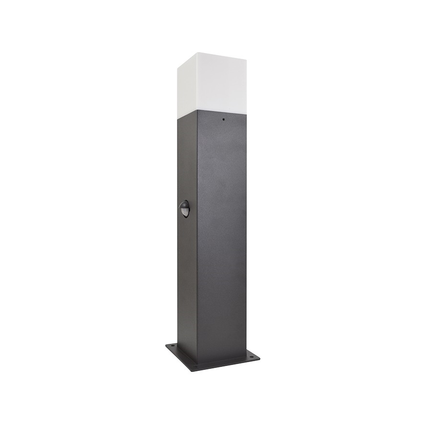 Екстериорна лампа със сензор NEW YORK 1xE27/12W/230V IP44 44 см антрацит